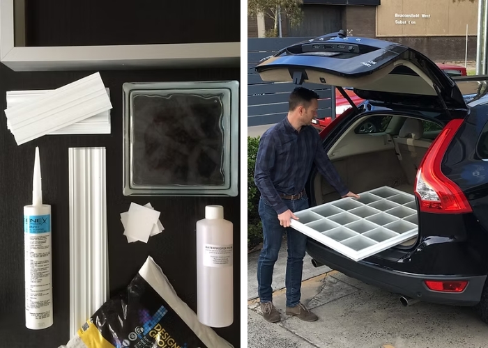 Glass Blocks DIY Kit by Obeco Glass Blocks